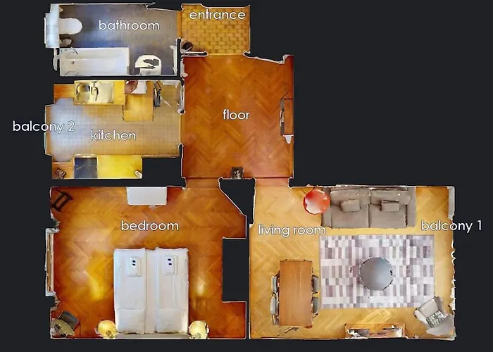 Sunny And Quiet 1br Flat Center - Parkview 5