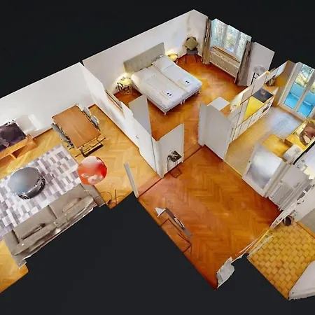 Apartmán Sunny And Quiet 1br Flat Center - Parkview 5 *